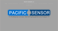 Desktop Screenshot of pacificsensor.com
